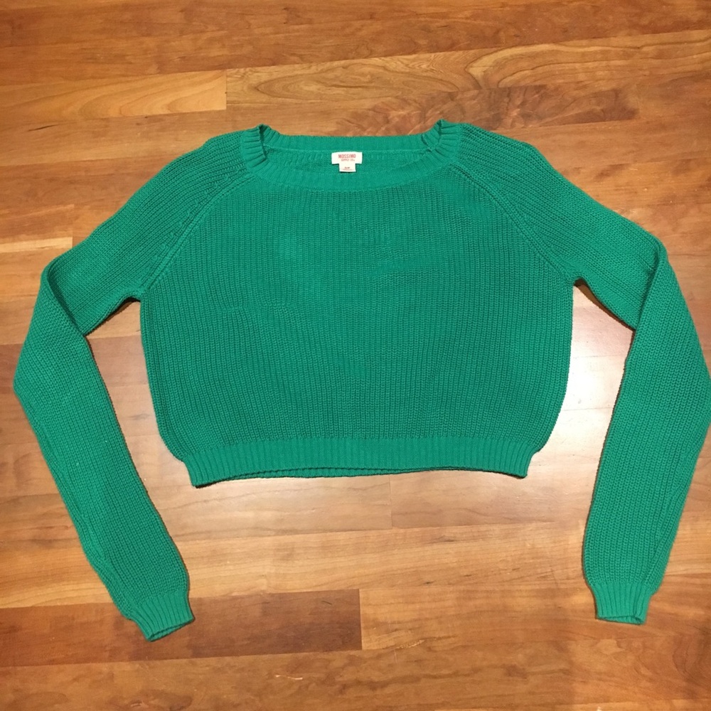 MOSSIMO SUPPLY CO. Knit Green Crop top
